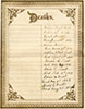 Pages from Hiram Abial Frost's Family Bible -- Deaths, Births, Marriages