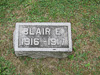 Blair Eugene Frost headstone