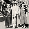 Warren, Maggie, Eola at Long Beach (Inscription in Jean Vitt Winograd's hand.)