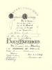 Wedding Record Halsey Wilson Frost and Elva Sibley 1905