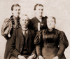 William Henry Frost, Annis Powell Frost; Mrs. Smythe, Florence Blanchard, sisters at Melbourne Fla