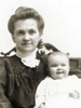 Betty Berg and her mother, Lizzie Frost Berg