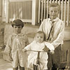 Tom, Bill, & Bobbie Moran, Leverett St. Fredonia, N.Y.